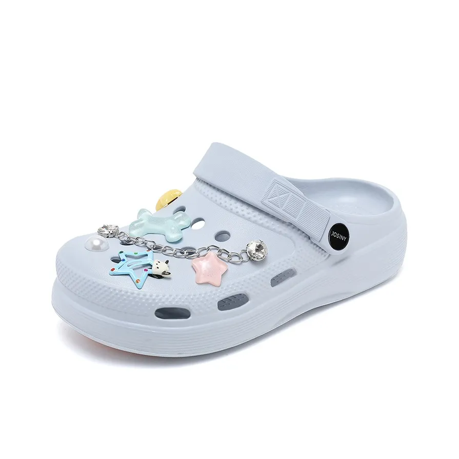 JOSINY Сабо Светло-синий Высота каблука 5,4 см Женские