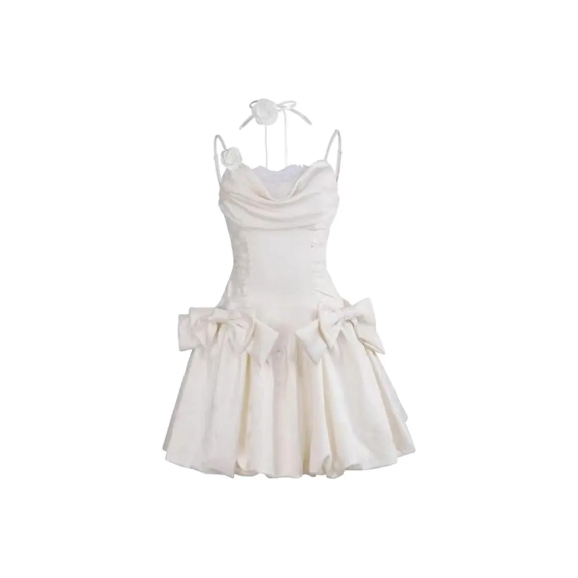 SCCREBEL OFFICIAL Slip Платье Женское Абрикосовое