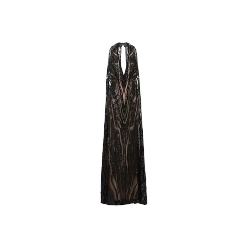 ELIE SAAB Обсидиан Женские Платья без рукавов