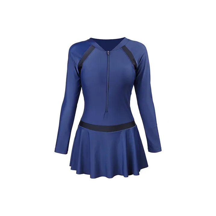 LECAGE Ван-Пис Купальник Женский Синий