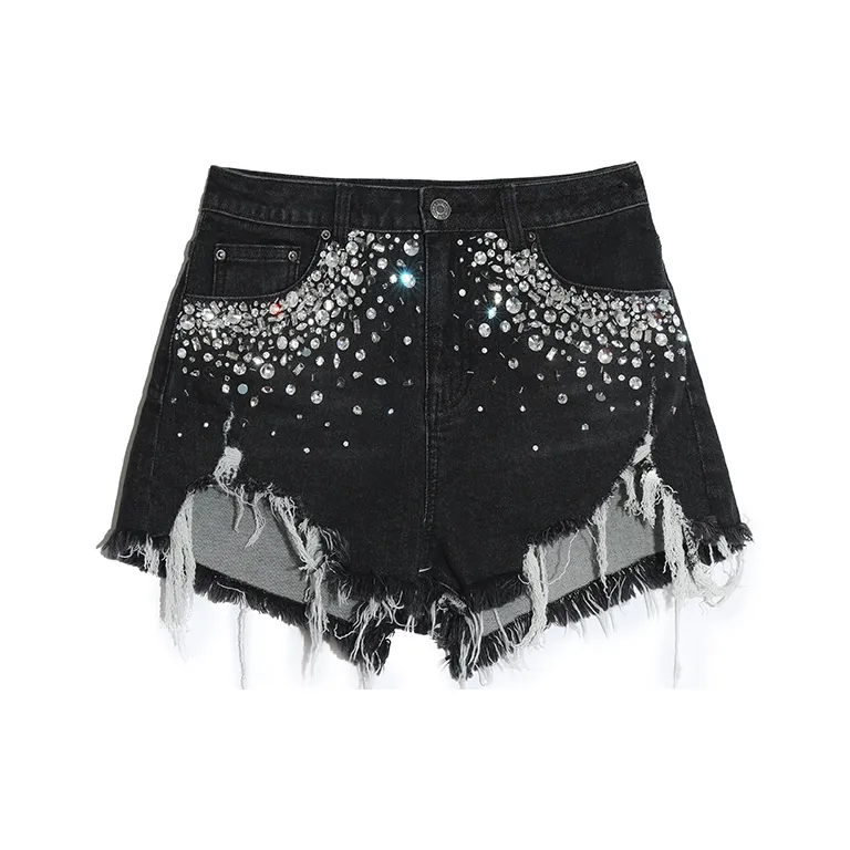 TCH Denim Shorts Women's Black