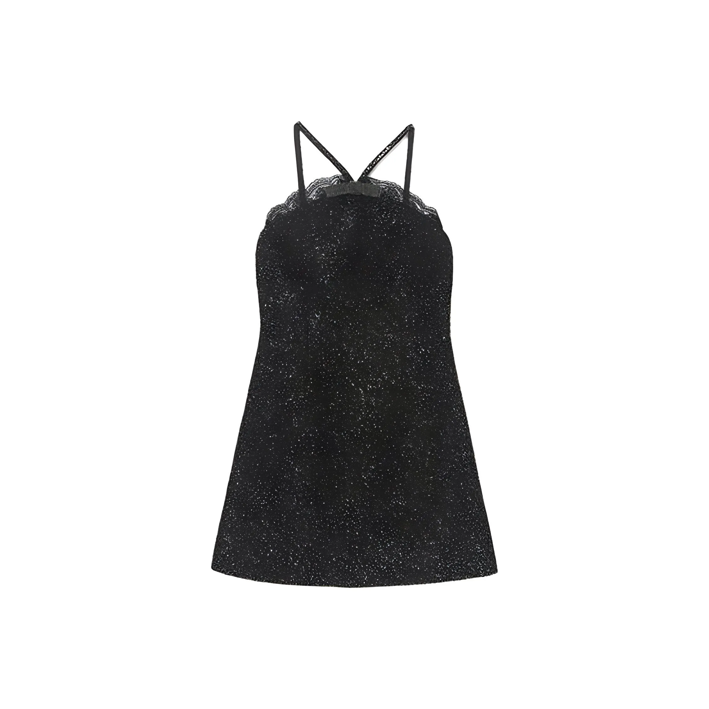 Self portrait Slip Dress Women's Classic Black
