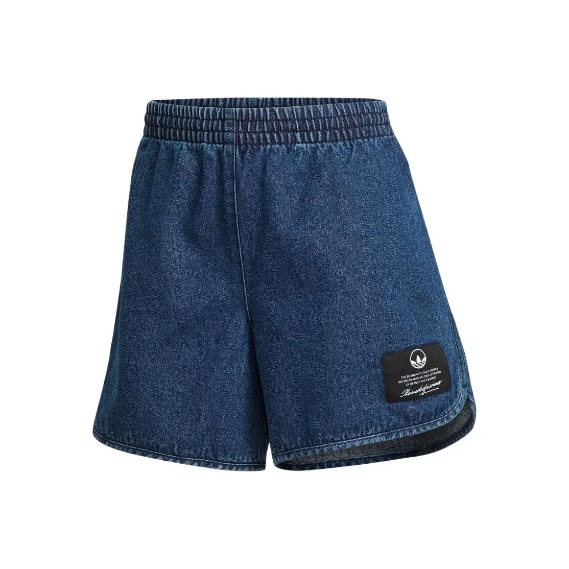 Adidas Originals Denim Shorts Women's Blue