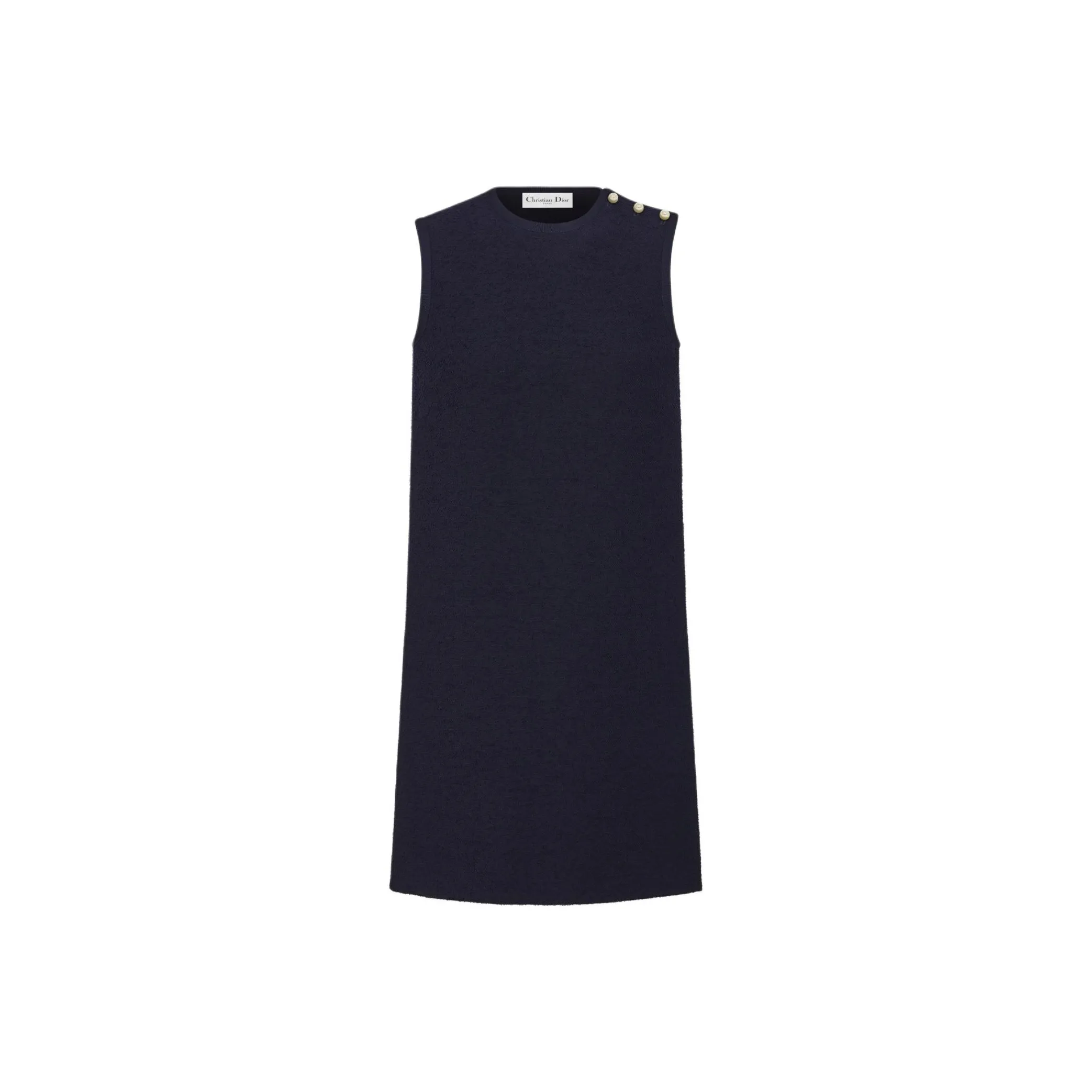 DIOR Sleeveless Dress Women's Marine Blue