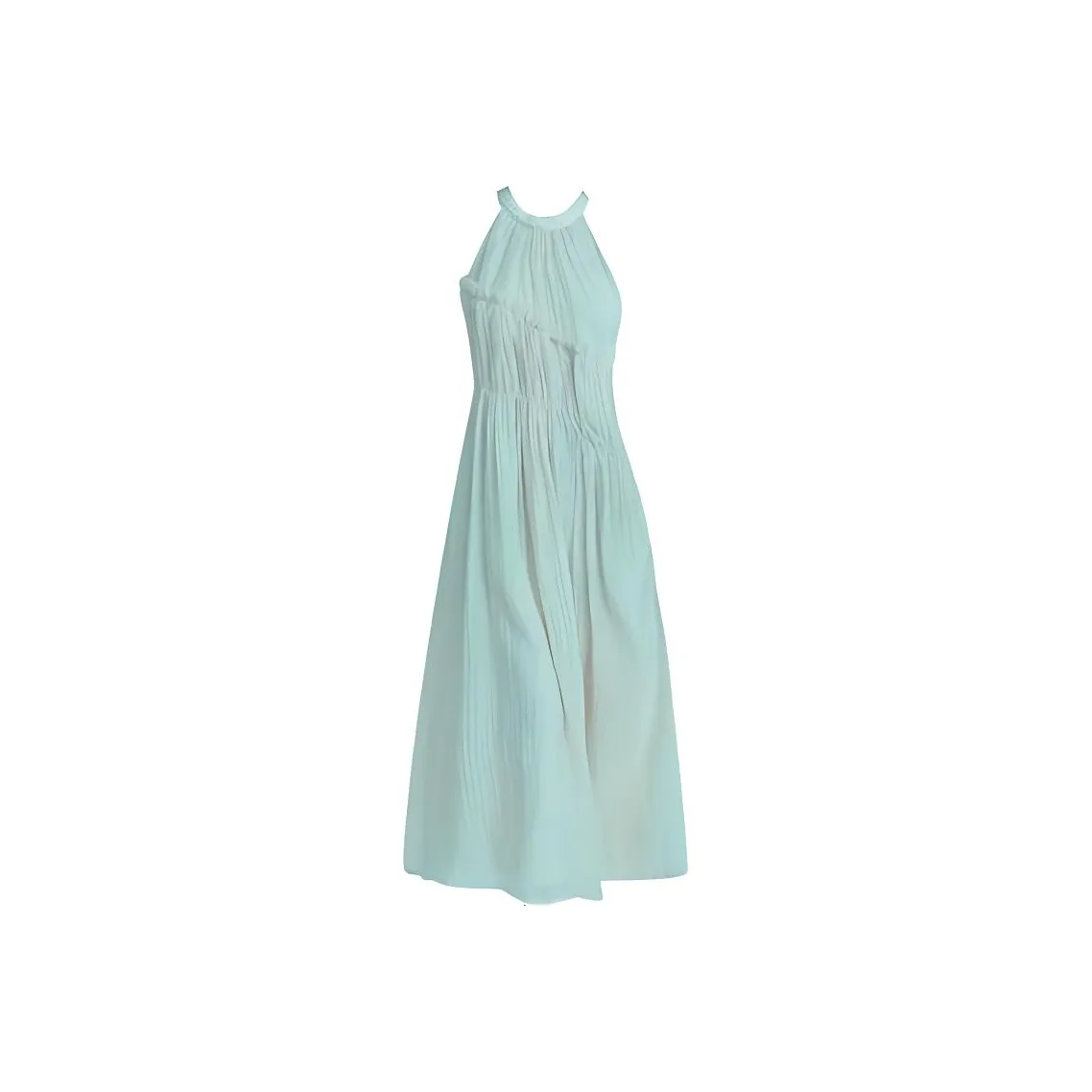 TASTILY Slip Dress Women's Blue Green