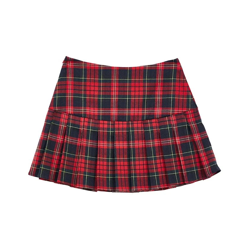 MLMR Повседневные короткие юбки женские красные