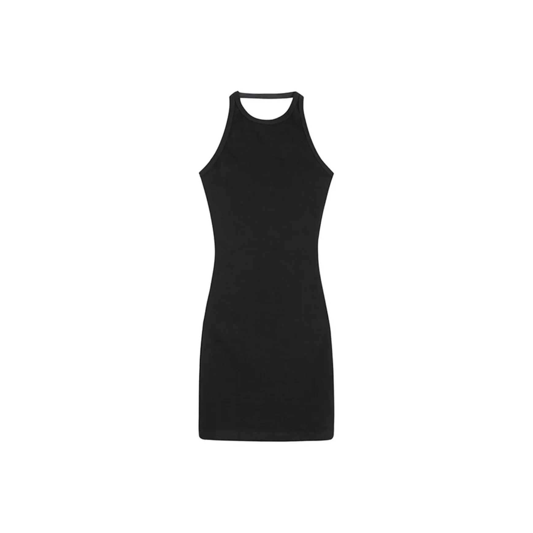 QYPRF Sleeveless Dress Women's Black