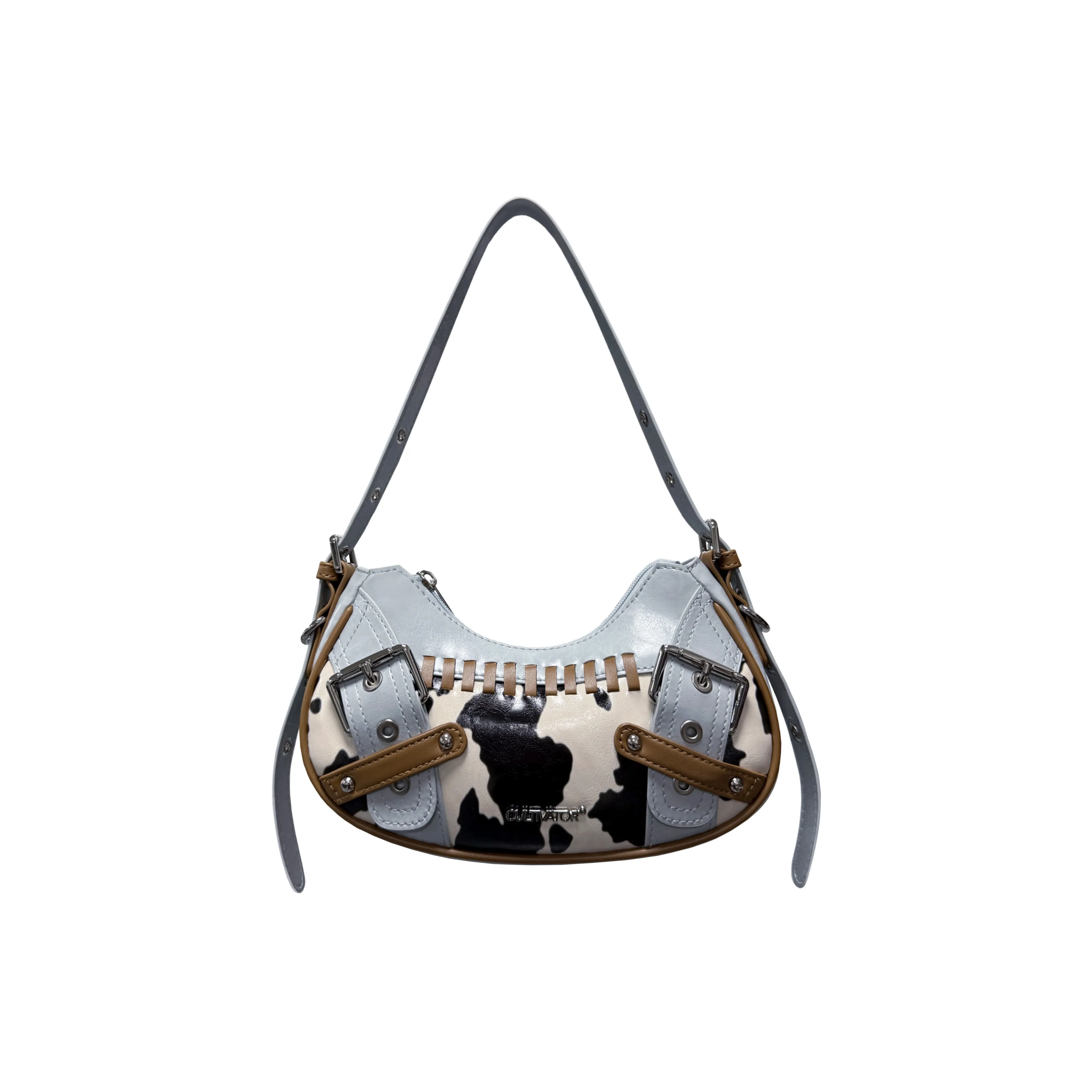 CULTIVATOR ПУ (полиуретан) Сумка через плечо Женская Синяя Черная