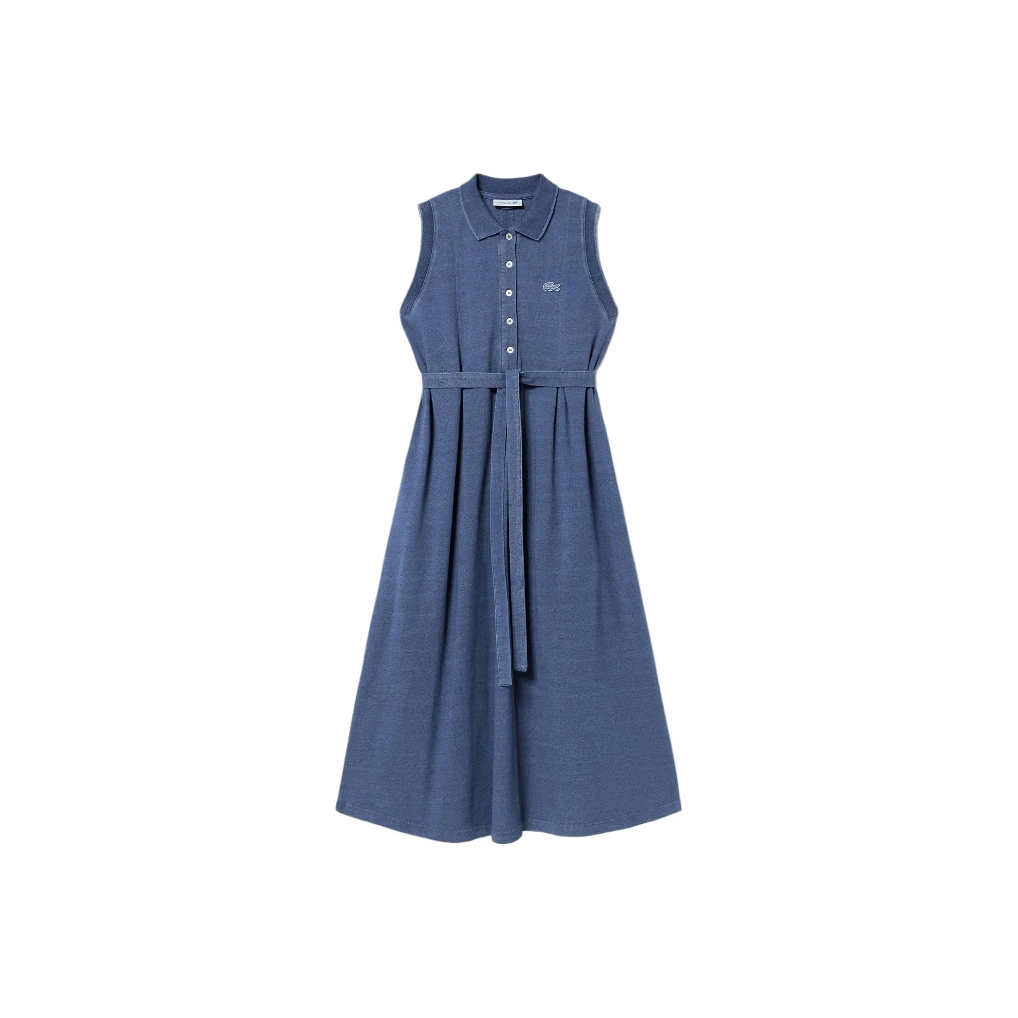 LACOSTE Sleeveless Dress Women's Indigo