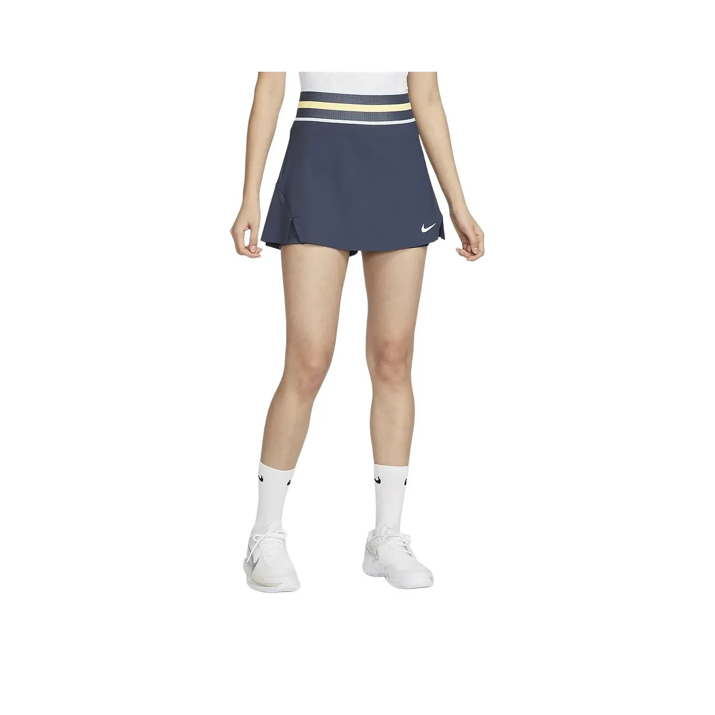nike Повседневные короткие юбки Женские Lightning Синий Lightning Синий Белый