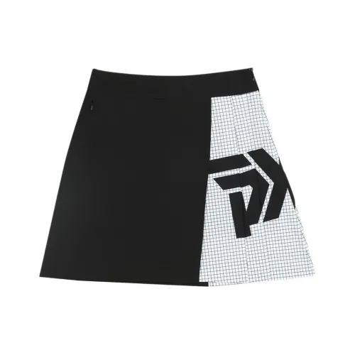 PXG Черные Женские Повседневные Короткие Юбки