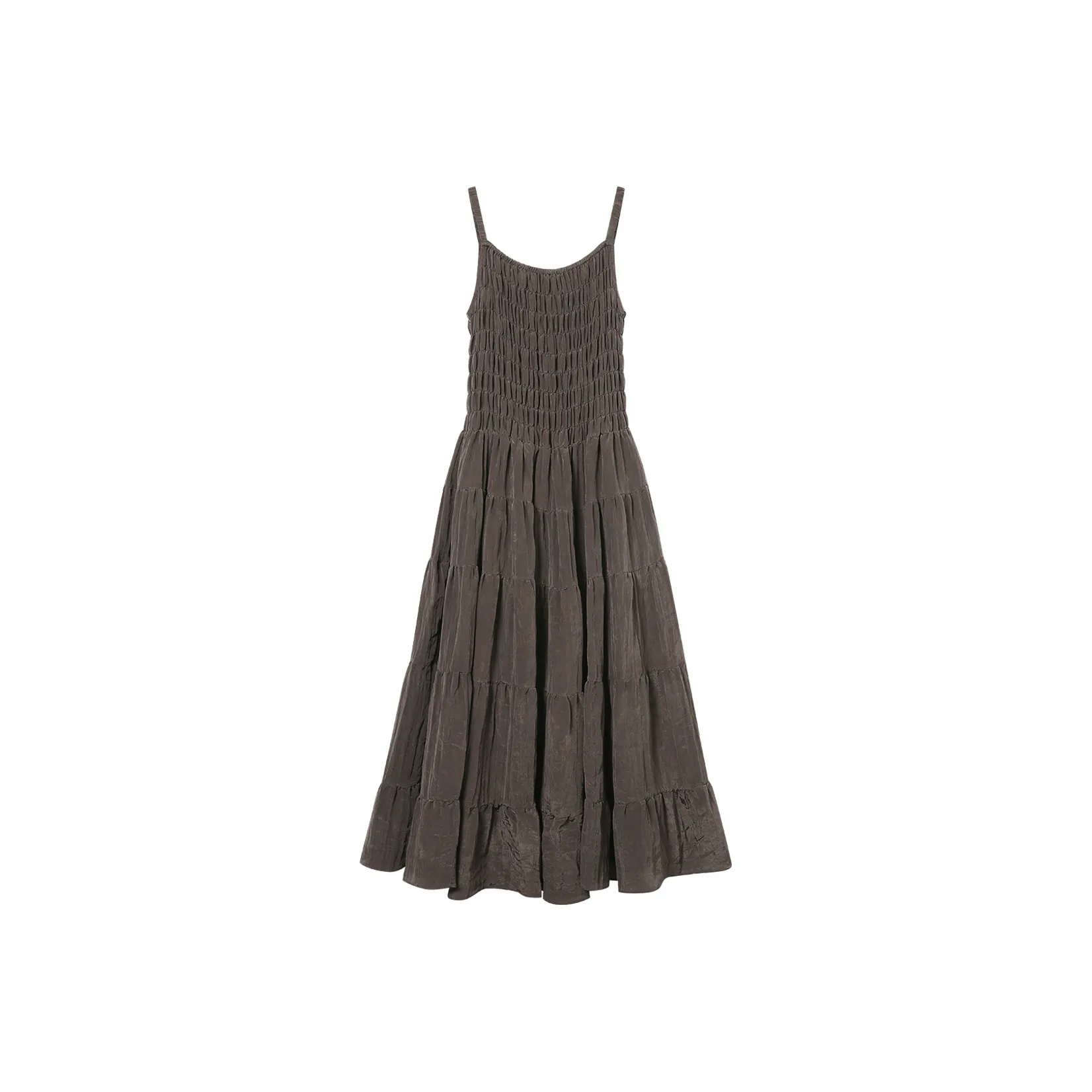 THE SEA LIFE Лето Юбка Платье Женское Темная Бабочка Коричневый