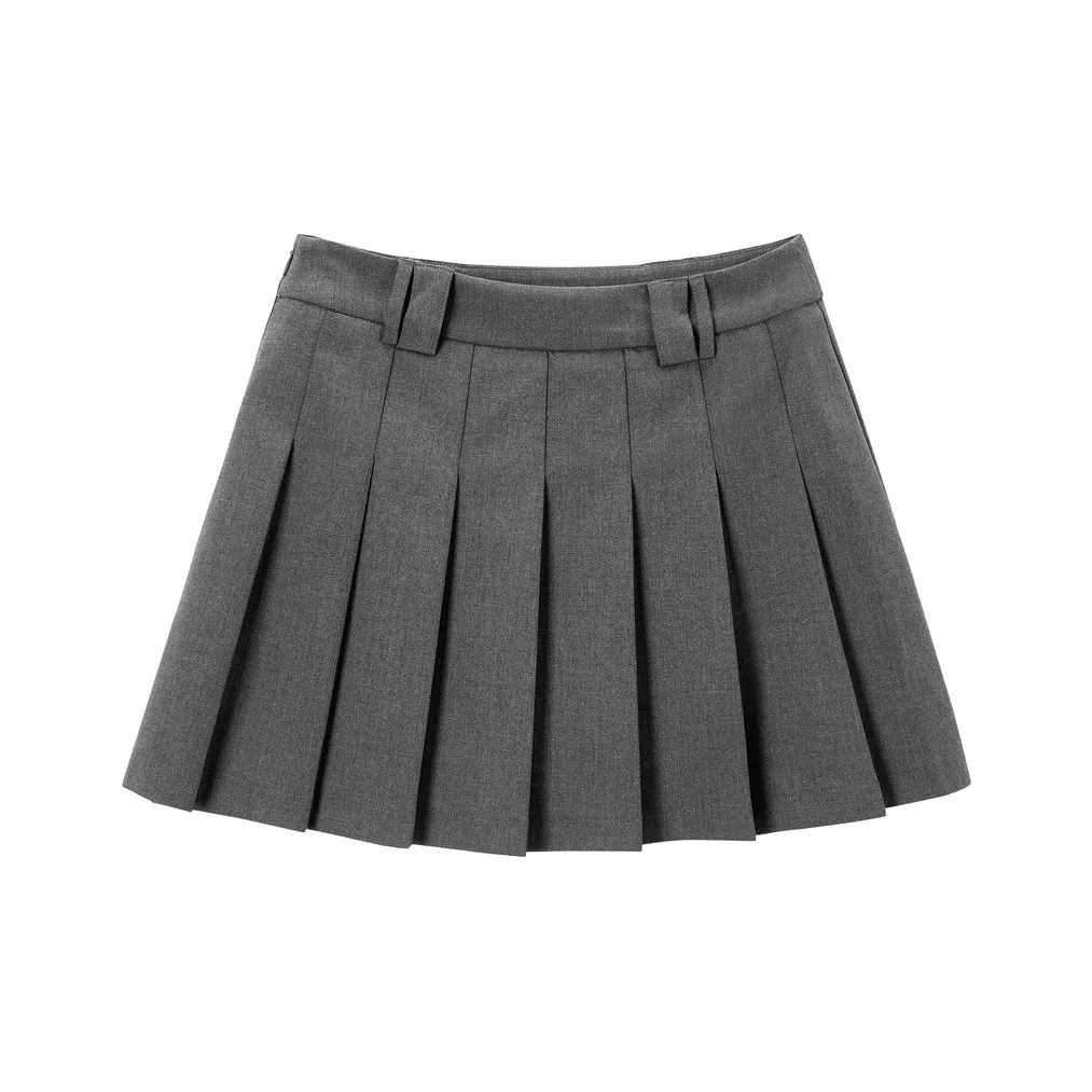 LEDIN Повседневные короткие юбки женские серые