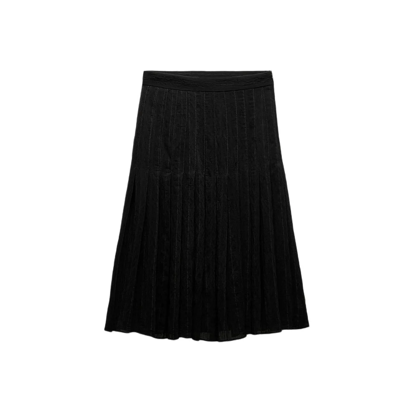 ZARA Casual Long Skirts Women's Black