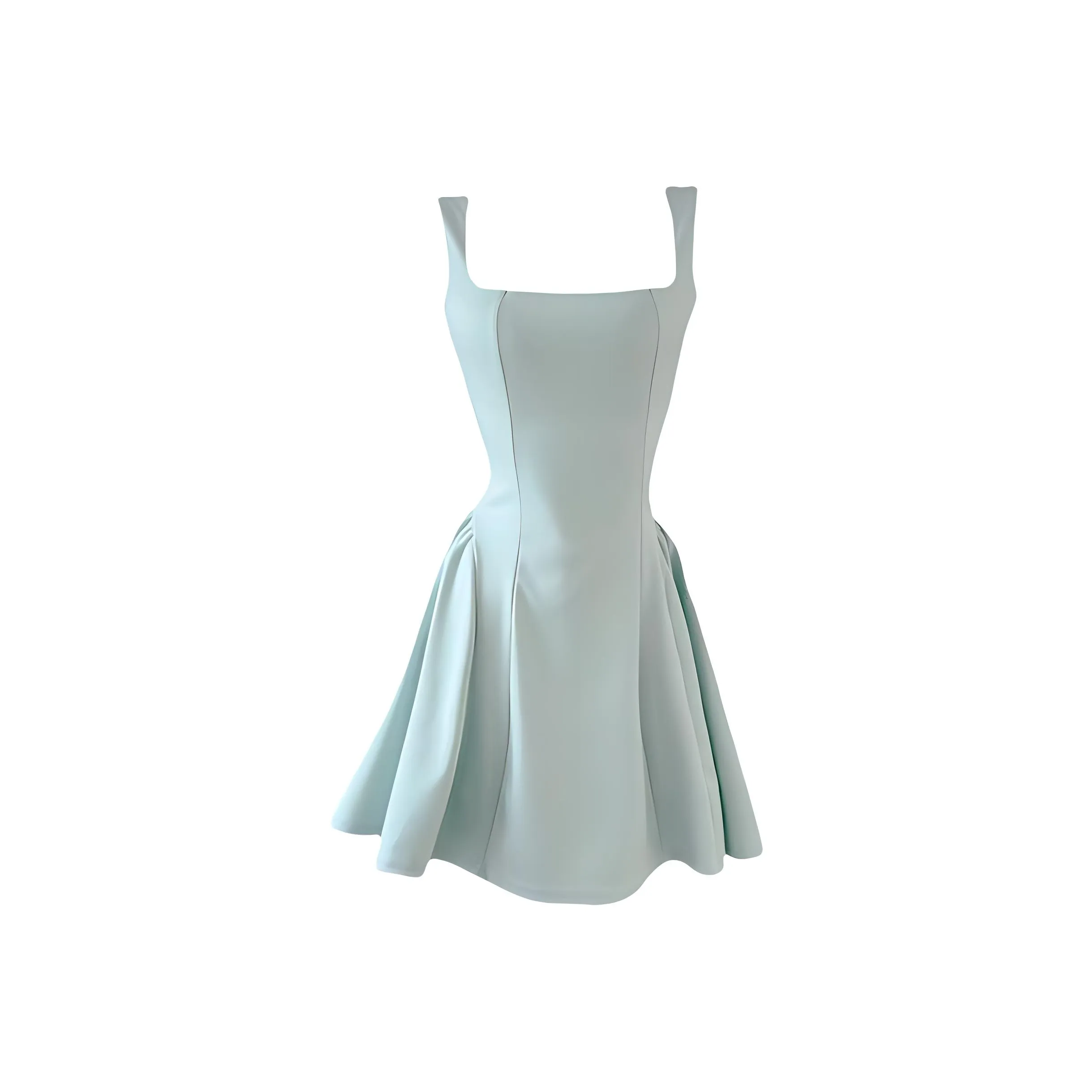 MO VOICE Slip Платье Женское Зеленое