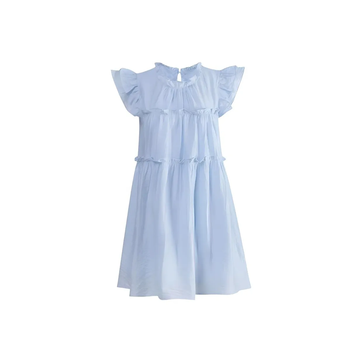 PAIN OR PLEASURE Без рукавов Платье Женское Синее