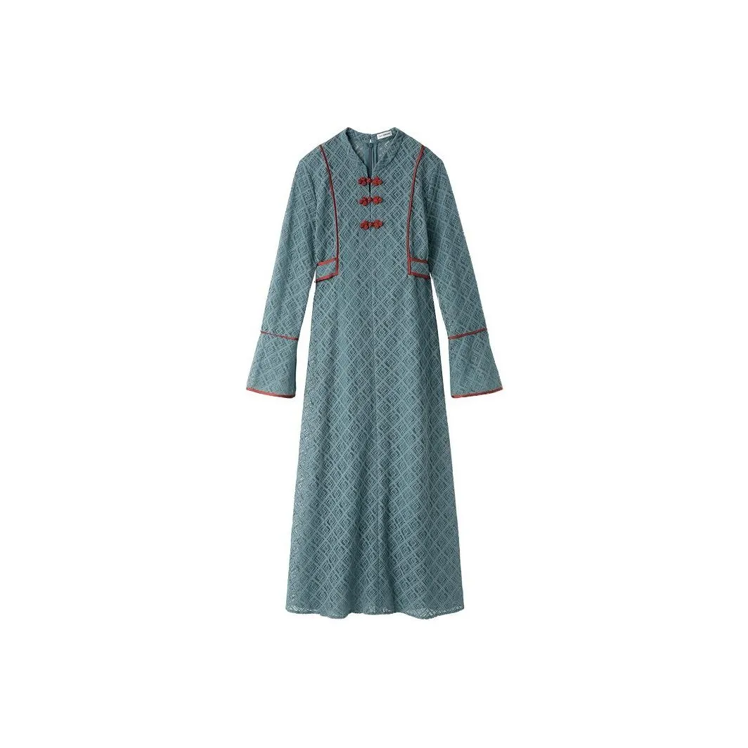 Lily Brown Long Sleeved Dresses Women's