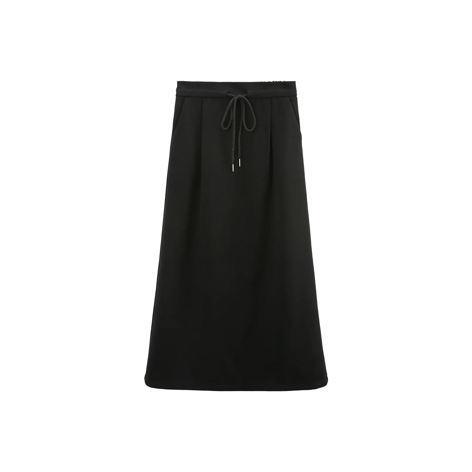 A Paradise For Awakening Casual Long Skirts Women's Black