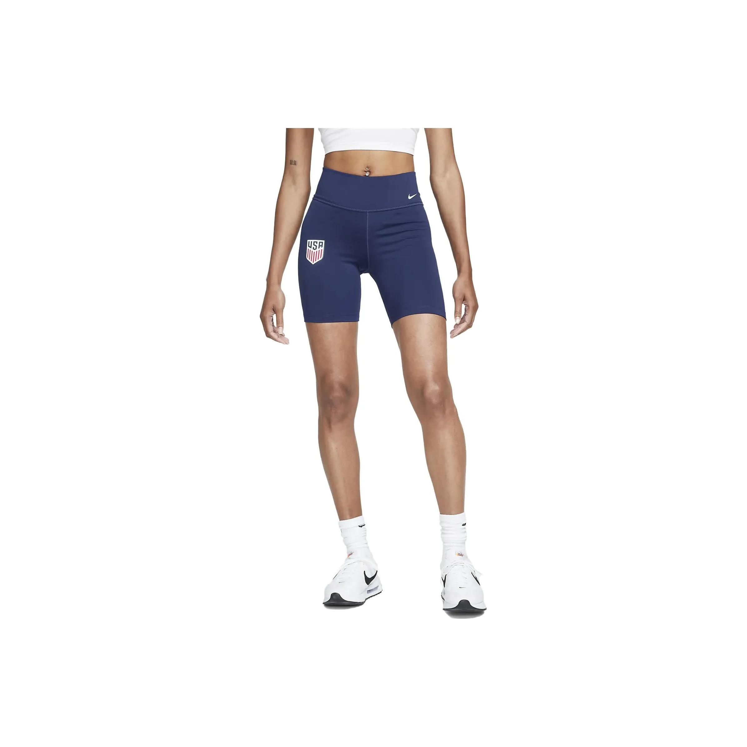 Nike U.S. Women's Nike One Mid Rise 7' Biker Shorts