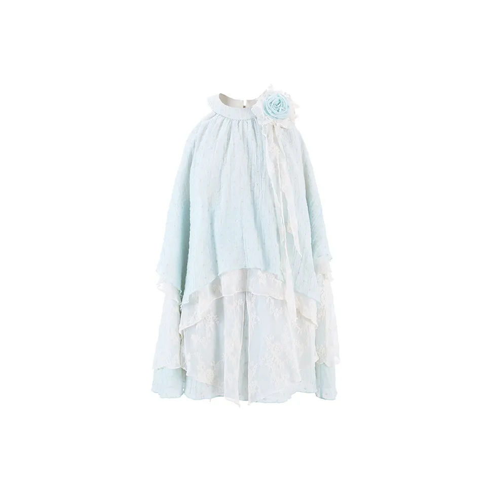 ACAINES Sleeveless Dress Women's Ice Blue