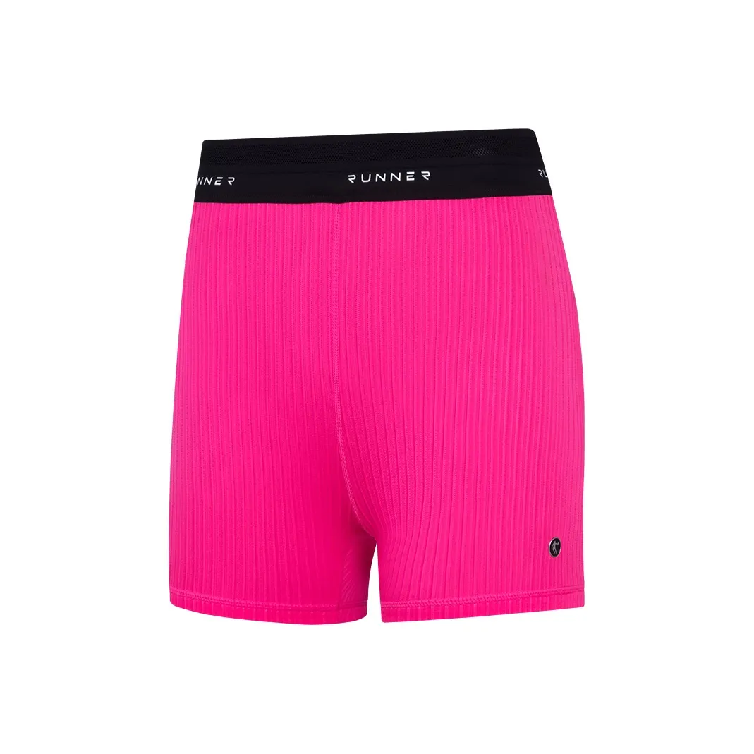 QIAODAN Бег Шорты Женские Неоново-розовые