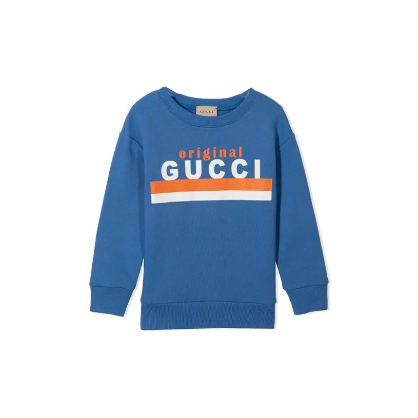 GUCCI Синий Kids Свитшоты