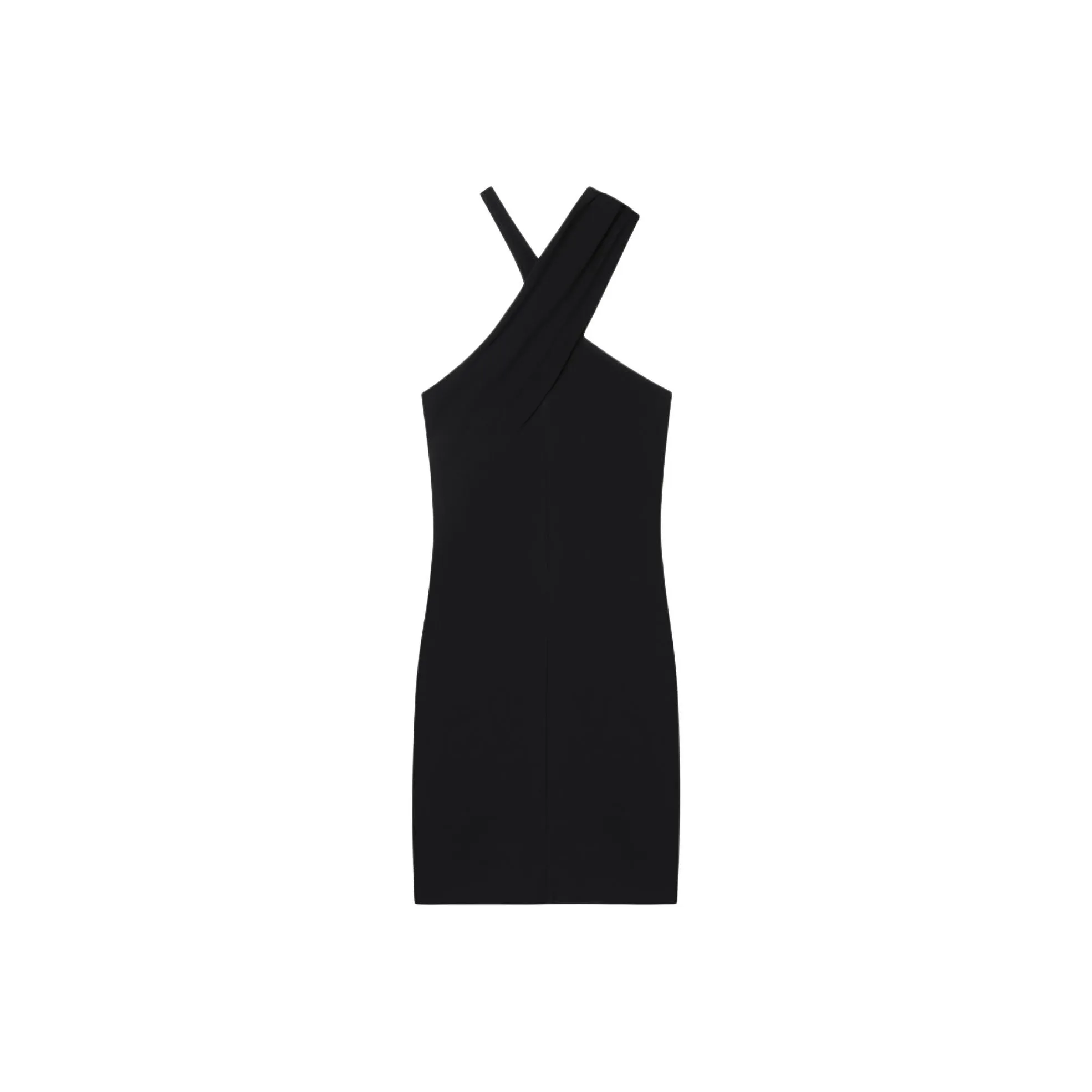 Courrèges Criss cross Jersey Mini Dress