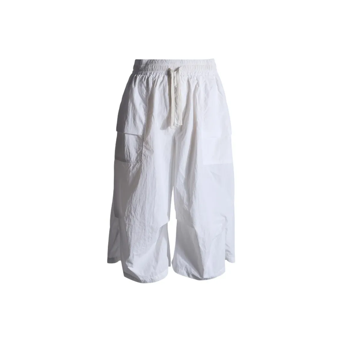 OROI Casual Shorts Women's White Mother Of Pearl