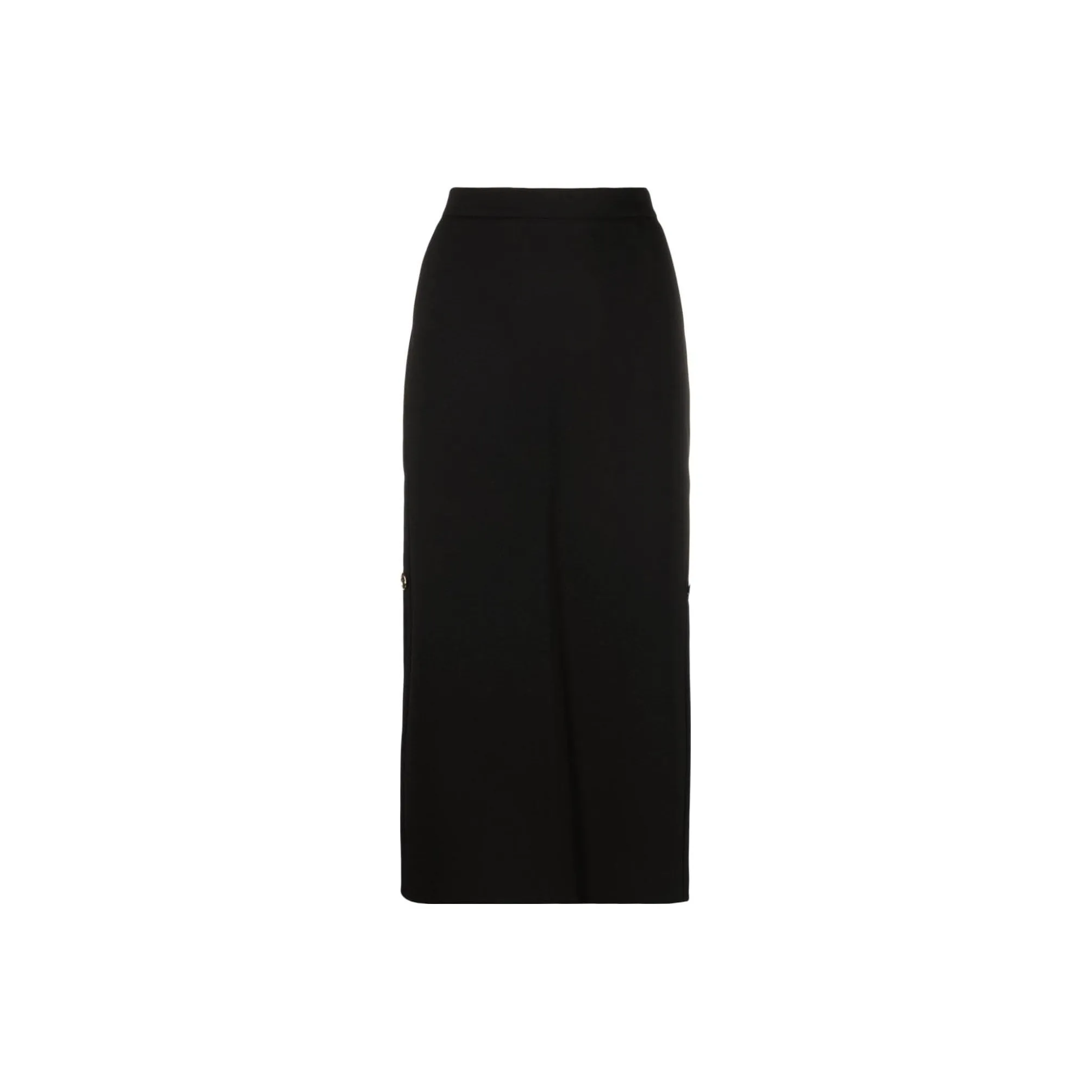 PINKO Черная Женская Повседневная Длинная Юбка