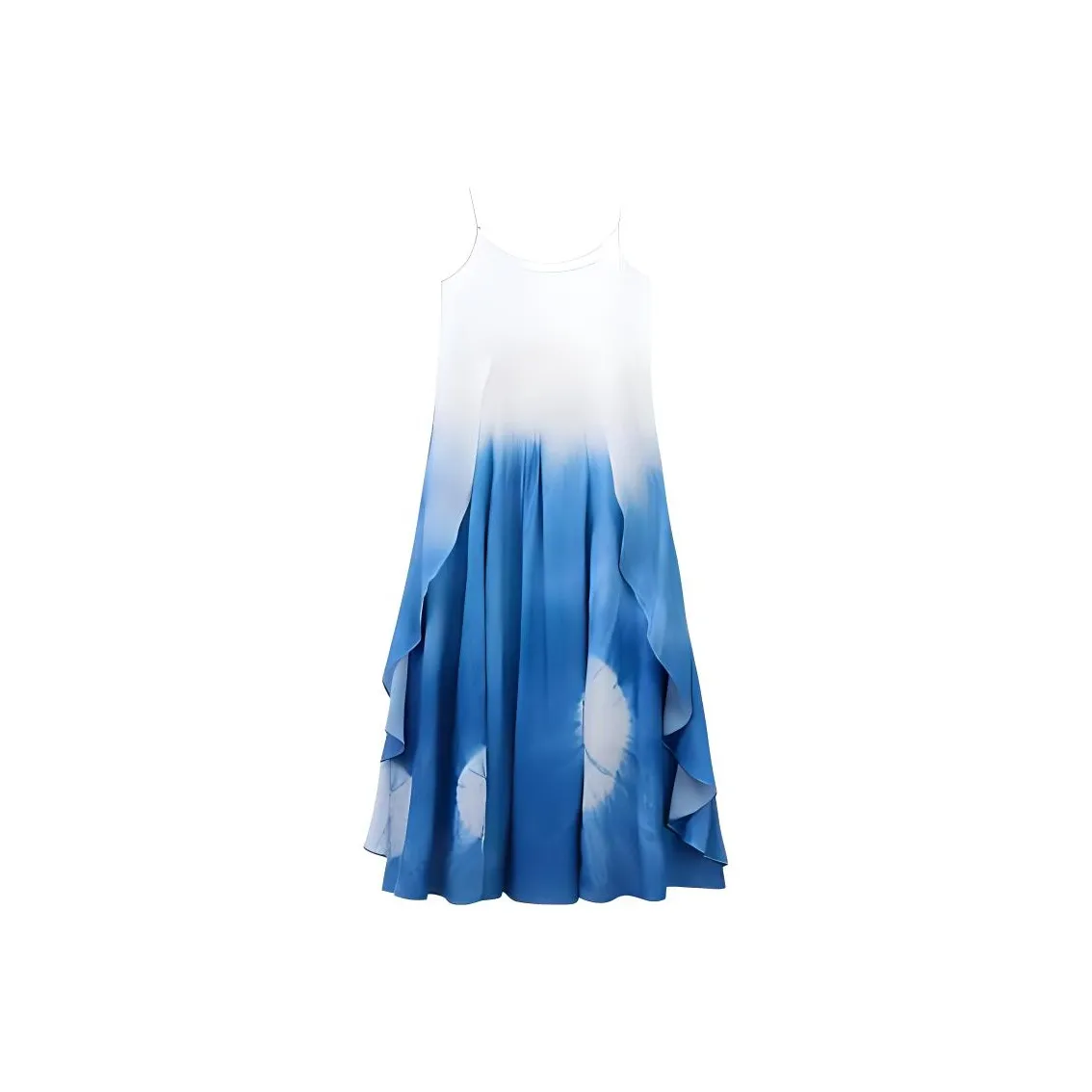 DOSOHEB Slip Dress Women's Peacock Blue