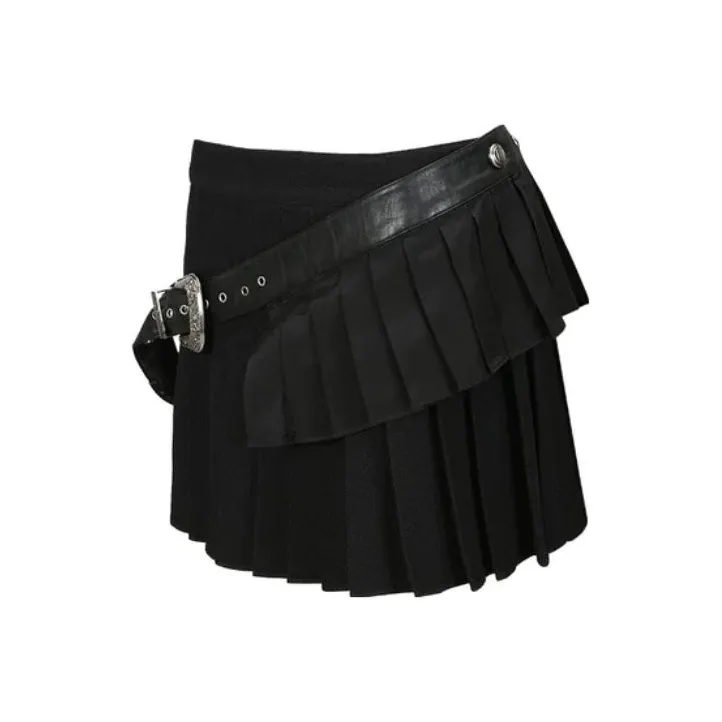 ANDERSSON BELL Черная Женская Повседневная Короткая Юбка