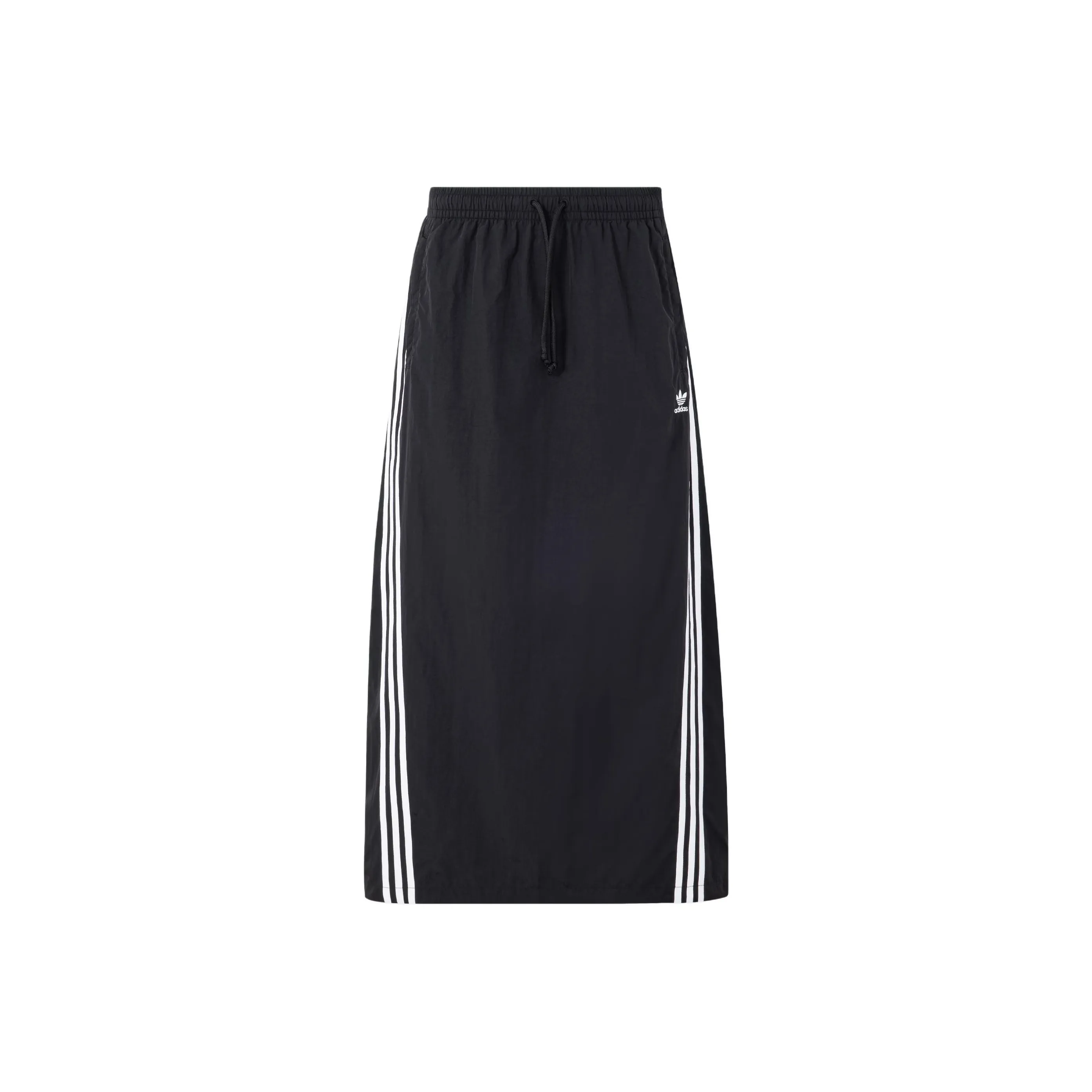 Adidas Originals 3s Parach Skirt Casual Long Skirts Women's Black