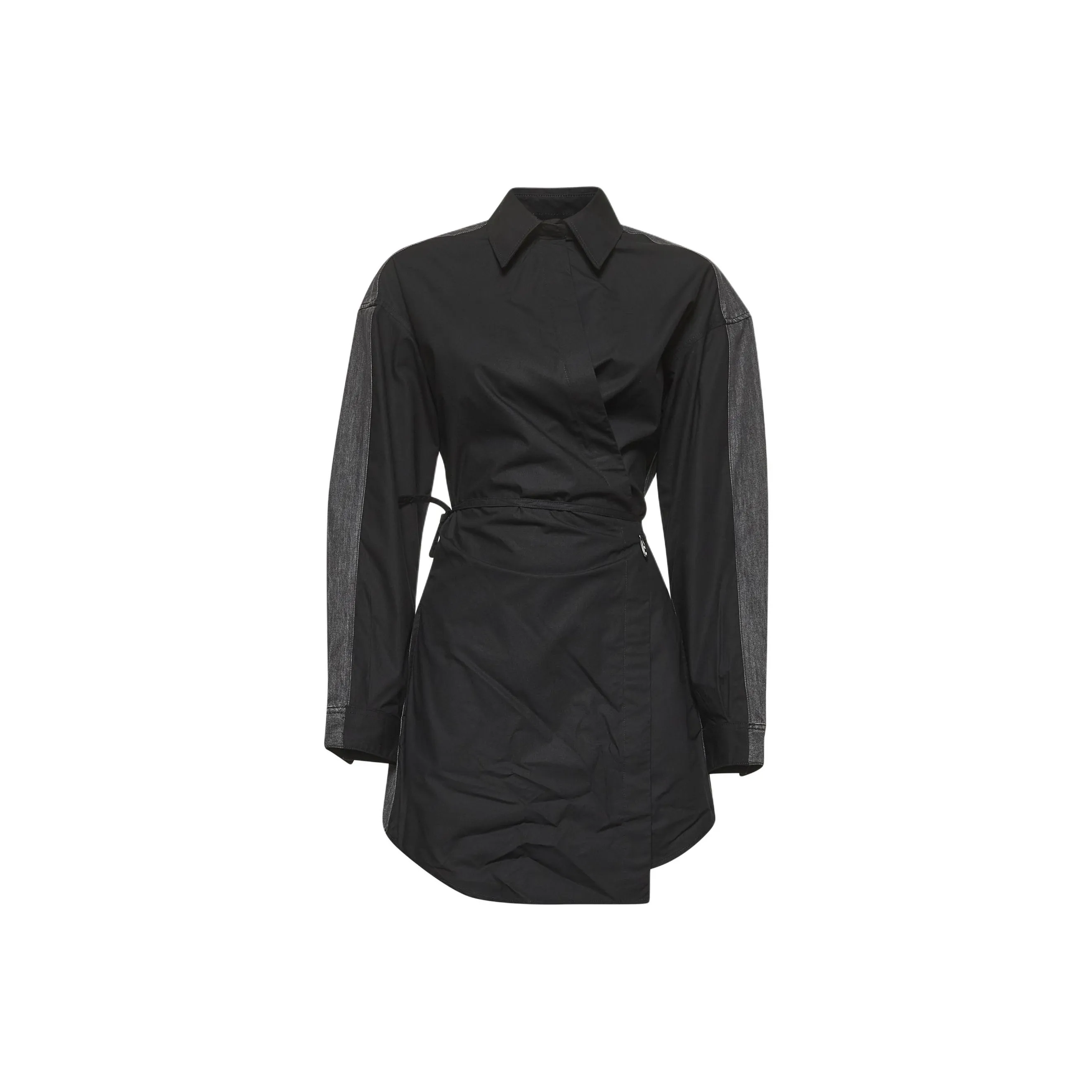 DIESEL D Elphi Den Wrap Shirt Dress