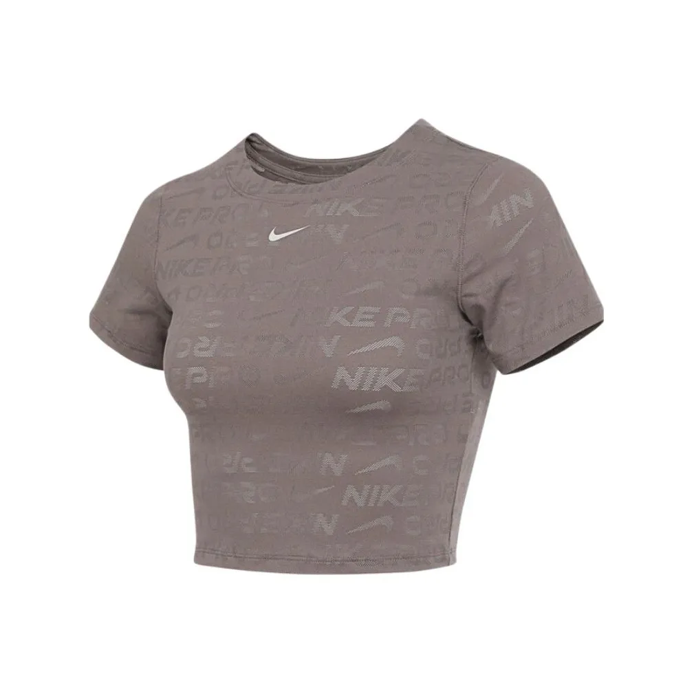 NIKE Серые Женские Футболки