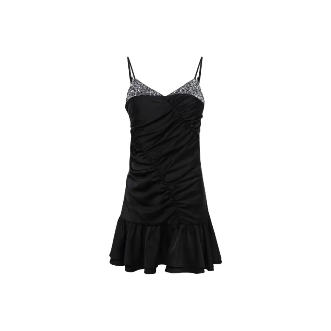 JAC FLEURANT Юбка-платье Женское Черное