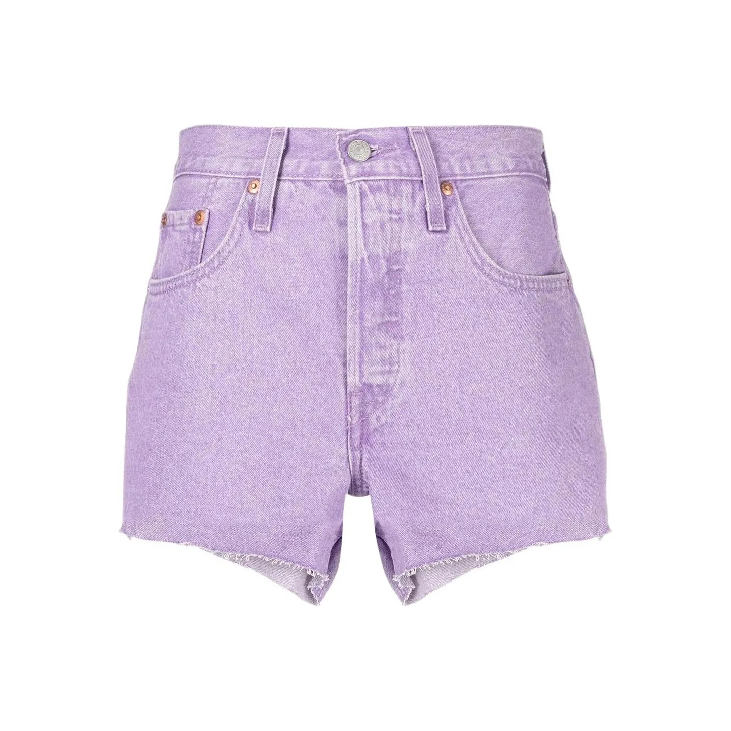 Levi's Джинсовые шорты Женские Фиолетовые