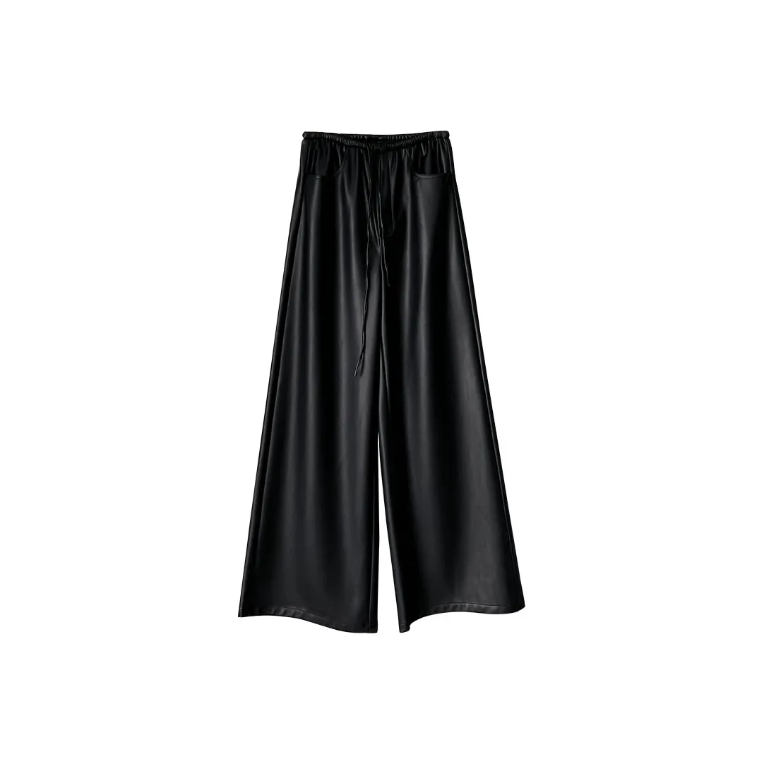Fuccykee Leather Pants Women's Black