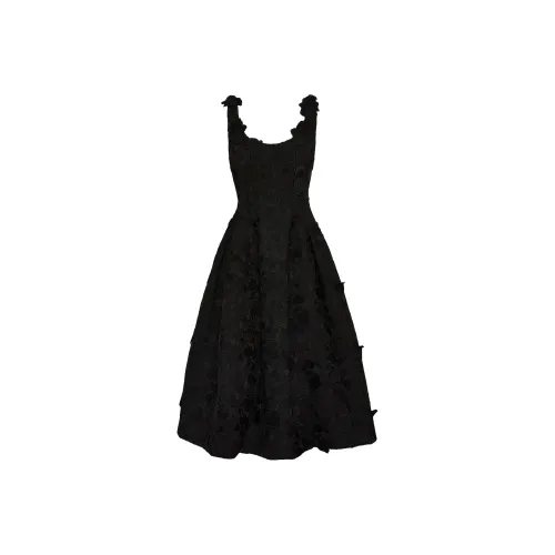 Oscar De La Renta Черные Женские Слиплатья