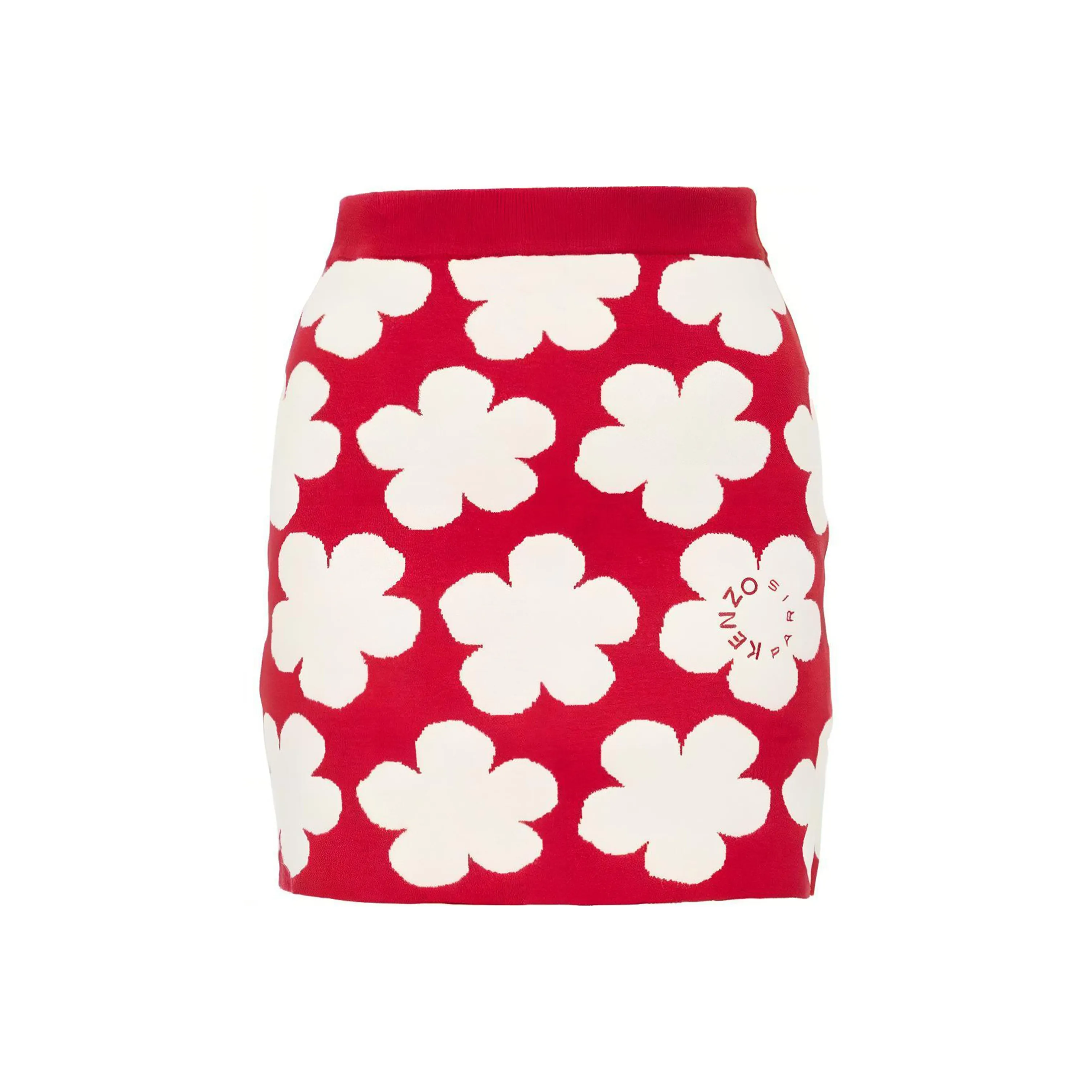 KENZO Hana Dots Jacquard Mini Skirt