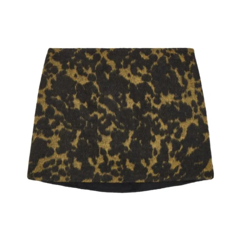 COS Casual Short Skirts Women's Black/Brown