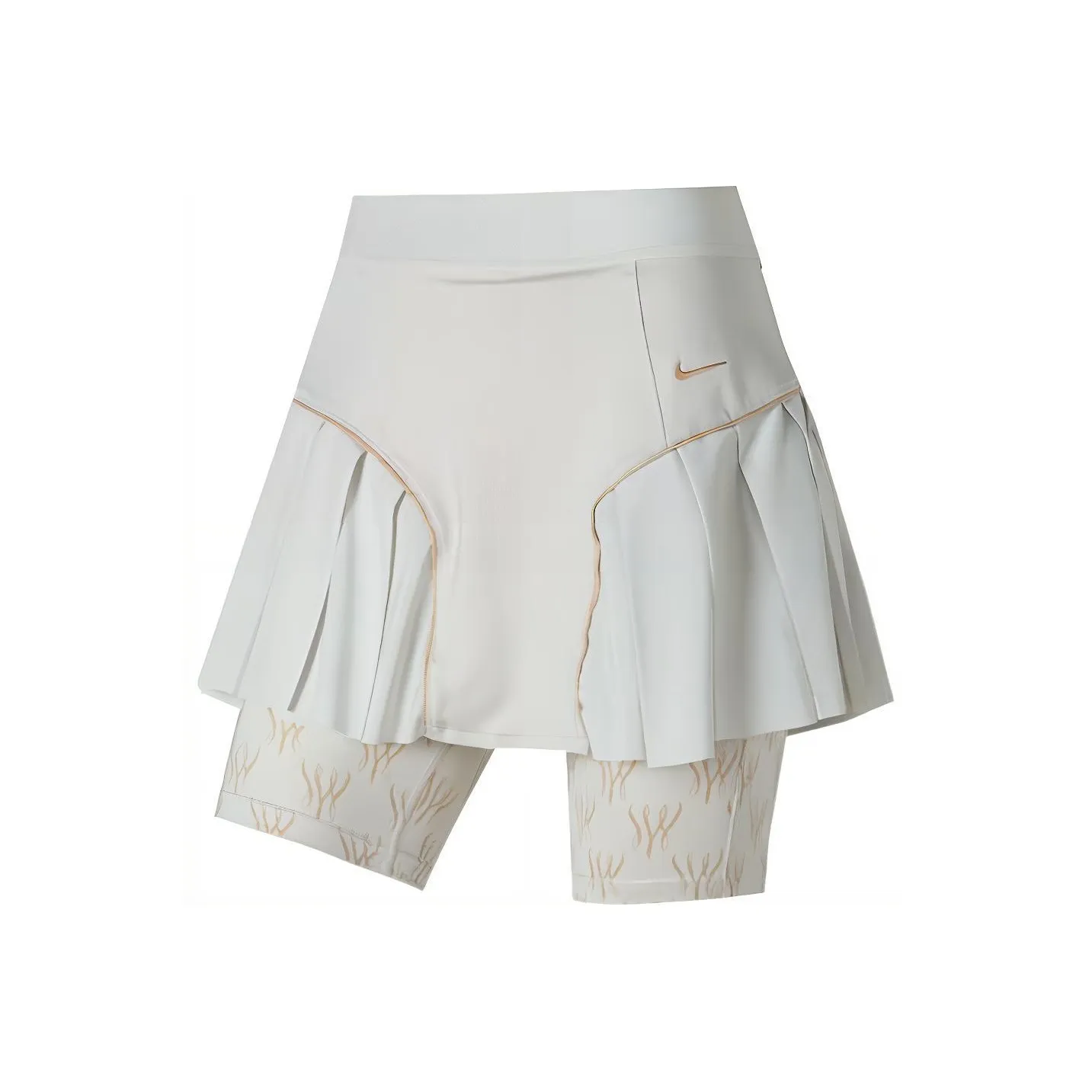 Nike Спортивные шорты Женские Светло-серые