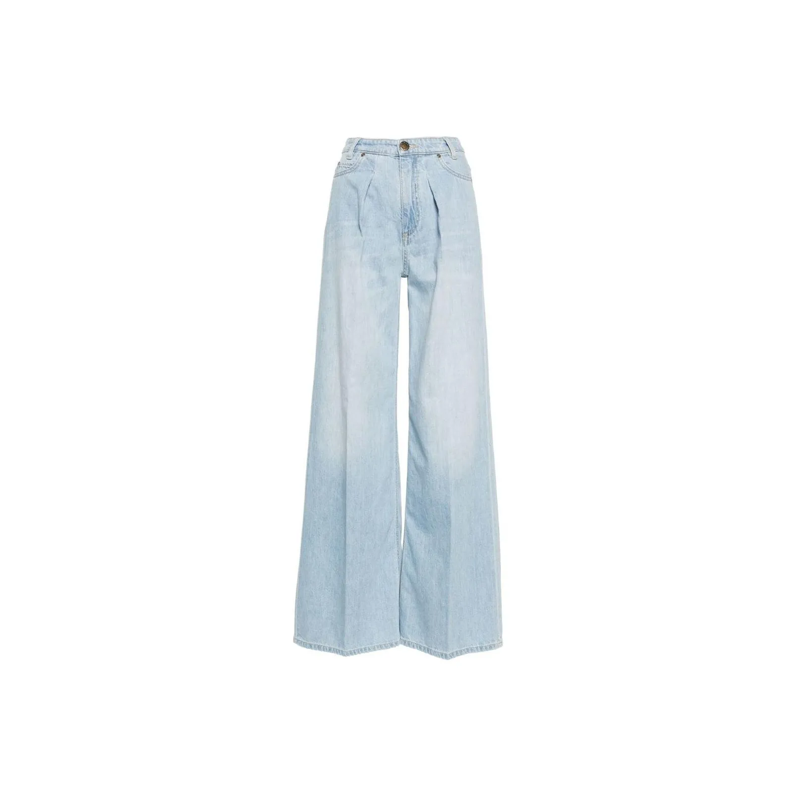 PINKO Logo Patch Denim Jeans