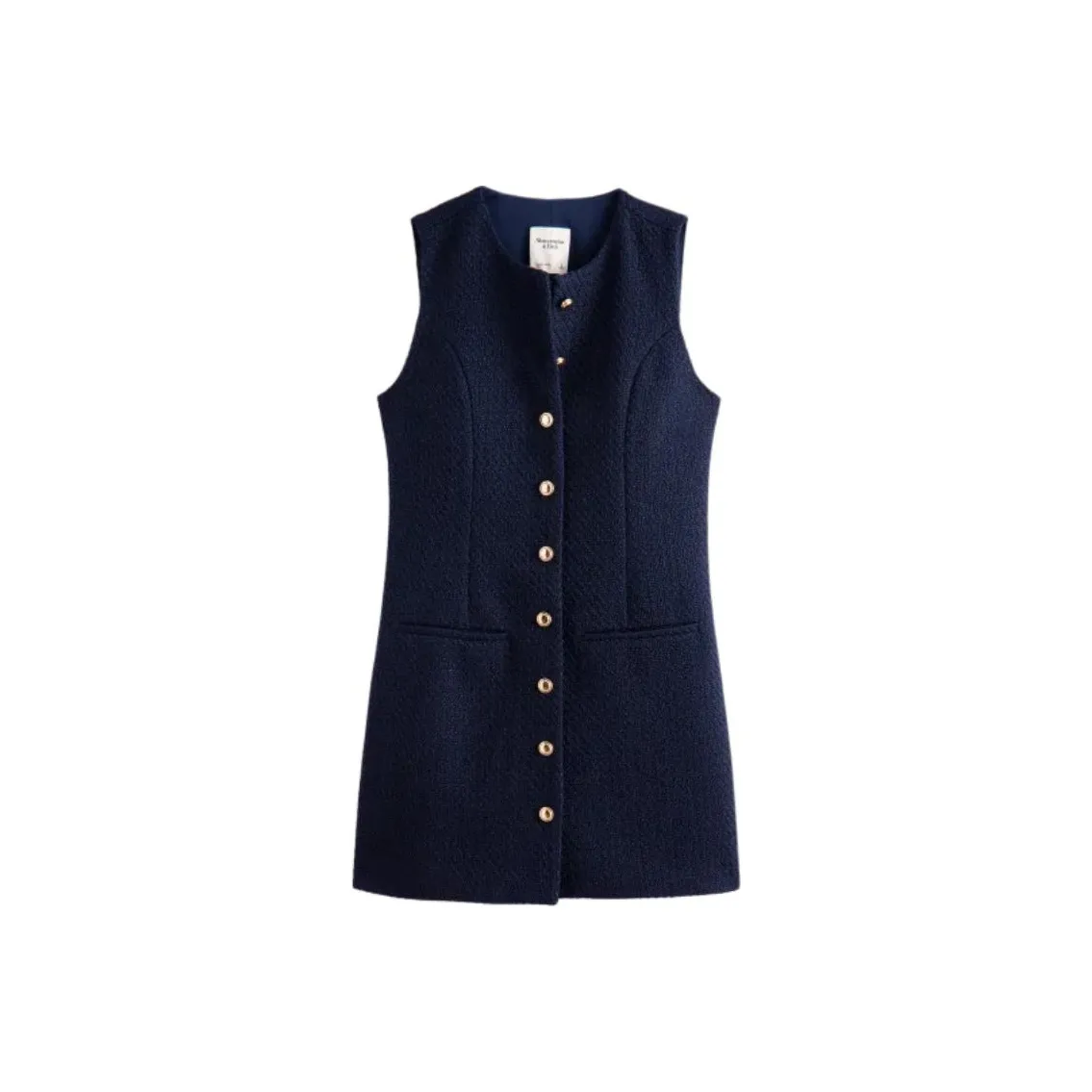 Abercrombie＆Fitch Sleeveless Dress Women's Black