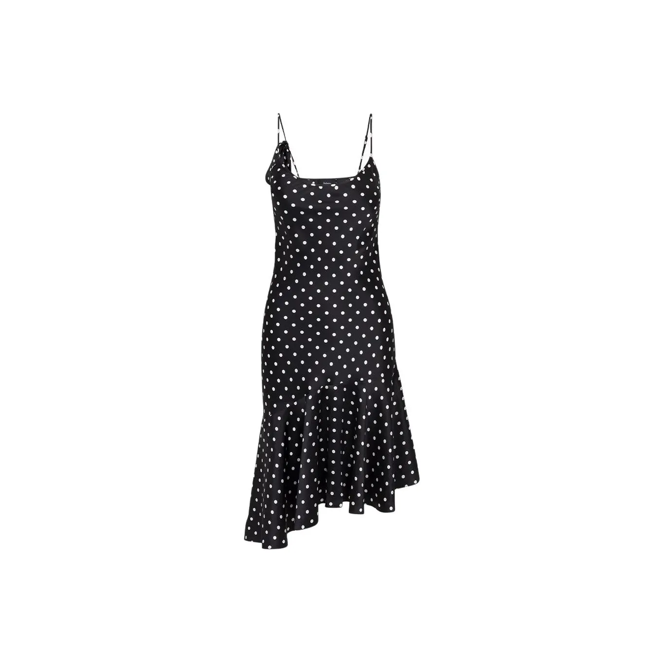 Realisation Par SS25 The Cassidy Slip Dresses Women's Satin Spot Shimmering Spots
