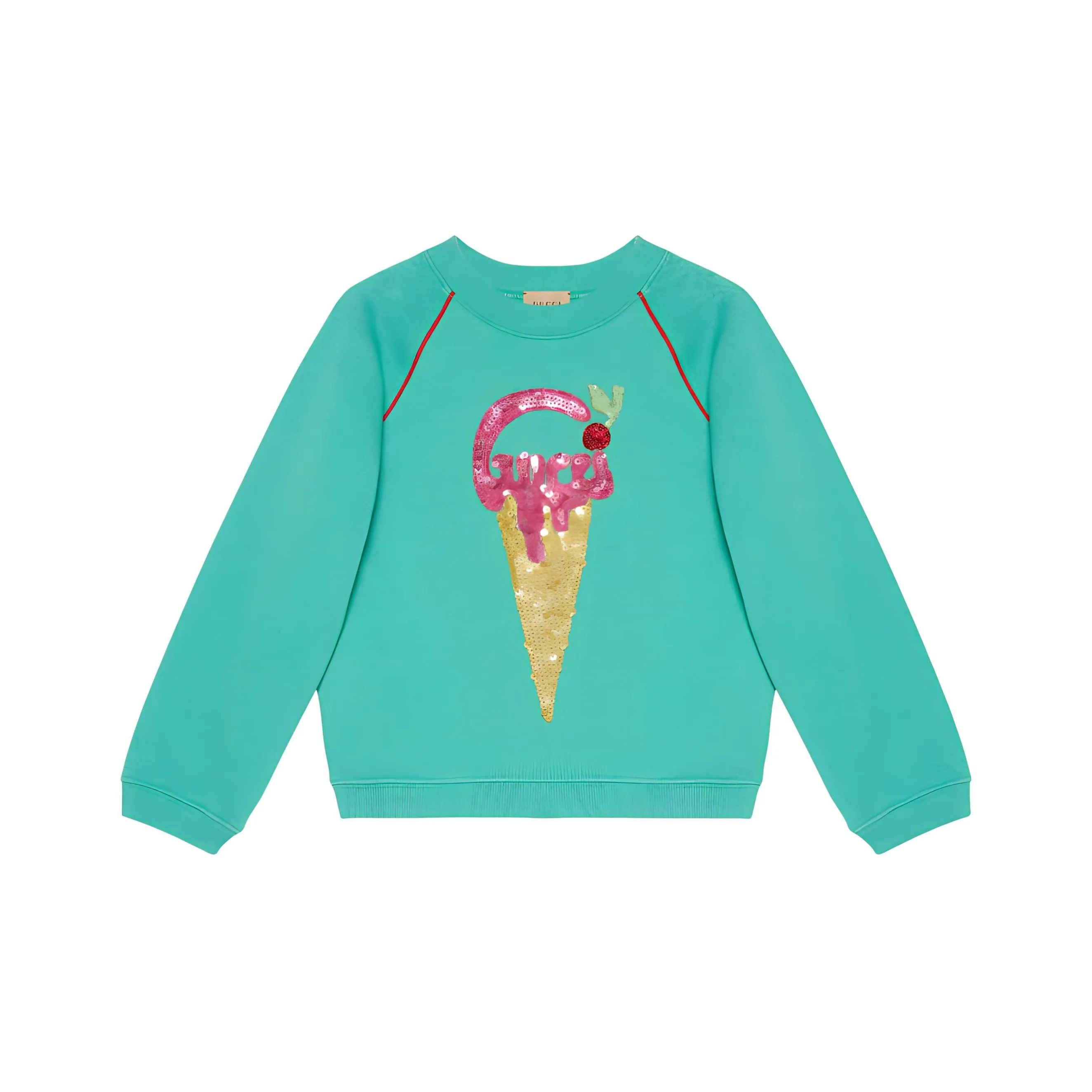 GUCCI Толстовка Детская одежда SS23 Женский Зеленый Детский