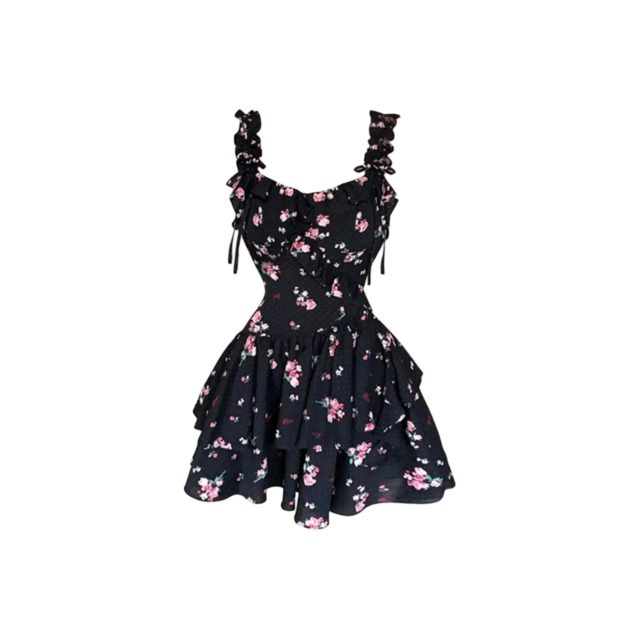 OSQ Черные Женские Слиплатья