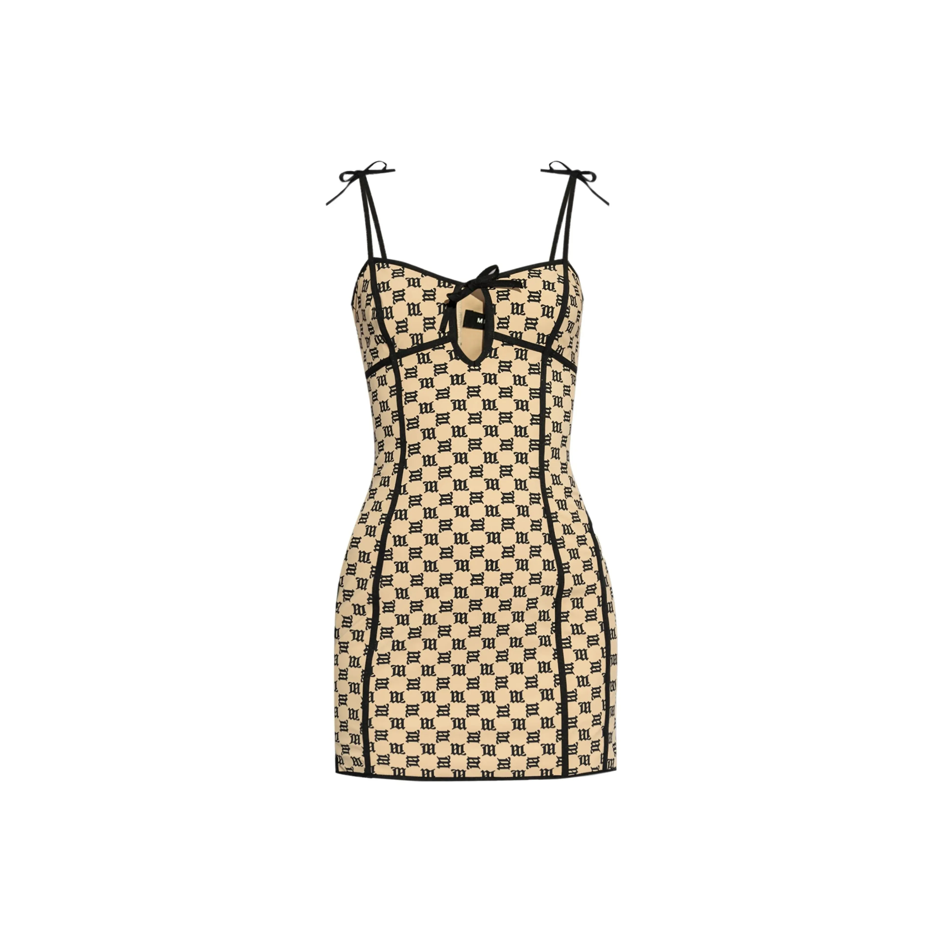 Misbhv Monogram print Mini Dress