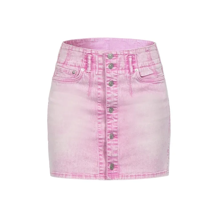 EVISU Джинсовые короткие юбки Женские