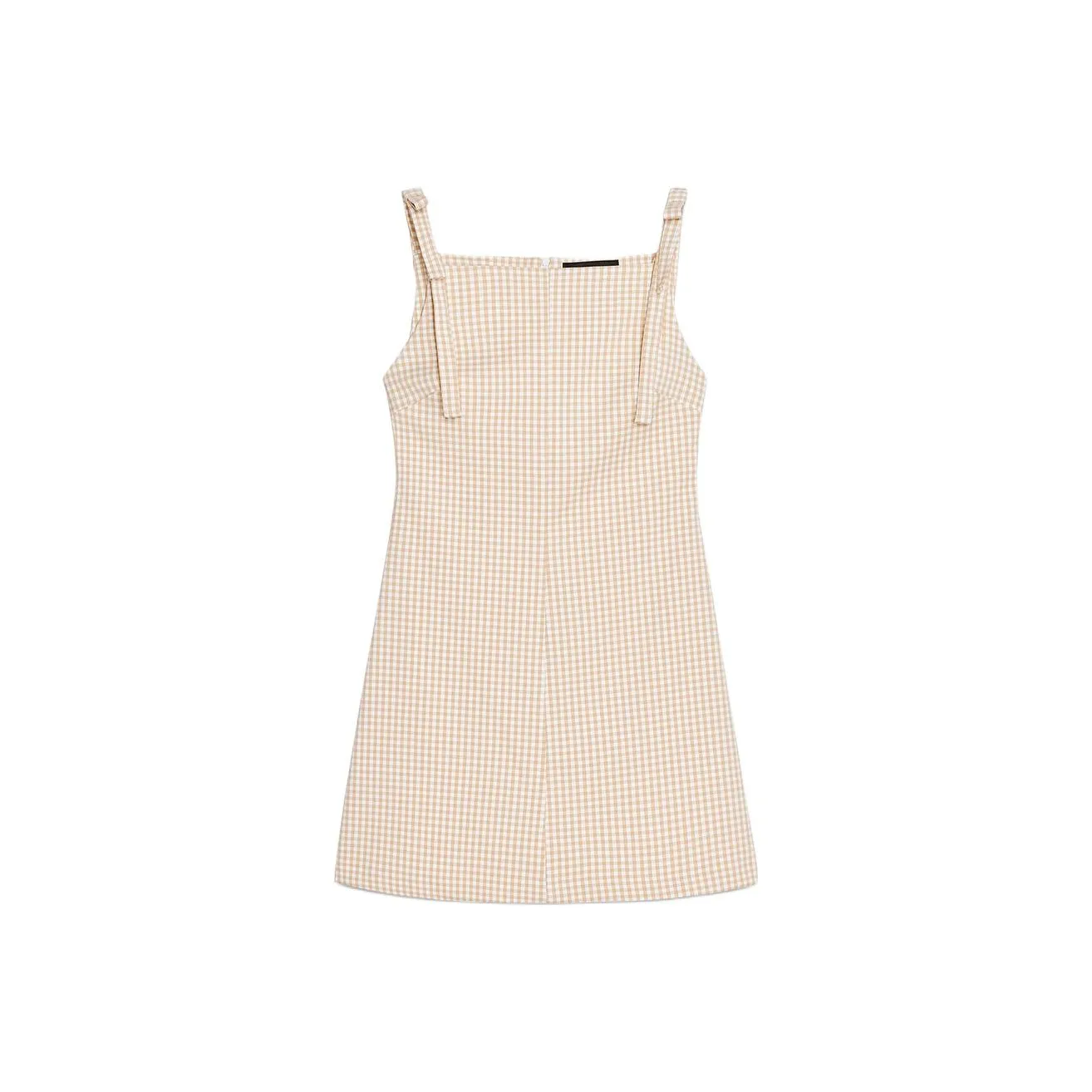 ZARA Slip Dresses Women's Beige