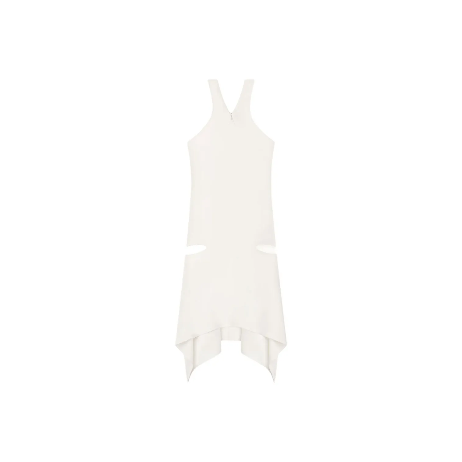 Courrèges Cut out Jersey Mini Dress